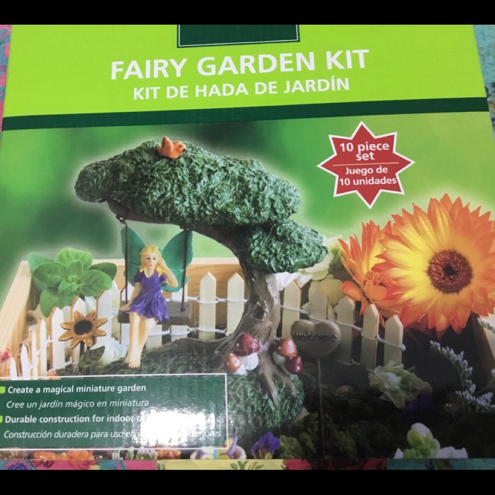 Fairy garden.everthing included in kit you need.